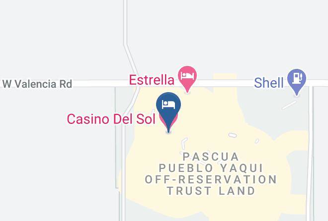 Pima - Casino Del Sol Maps