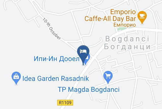 Bogdanci - Casino & Hotel Bonanza Maps