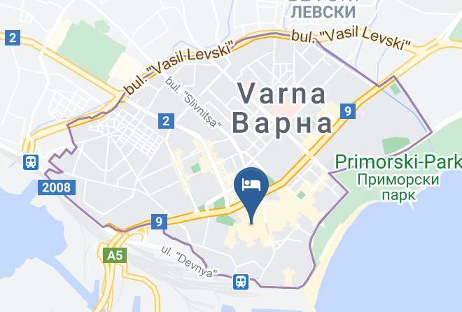 Varna - Casino & Hotel Efbet Maps
