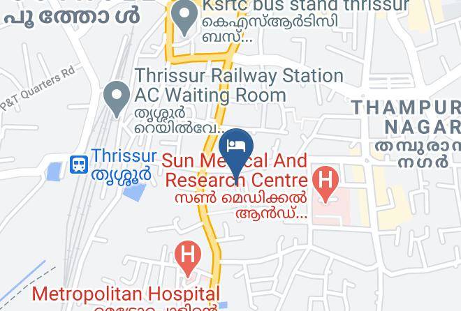 Thrissur - Casino Hotels Ltd Maps