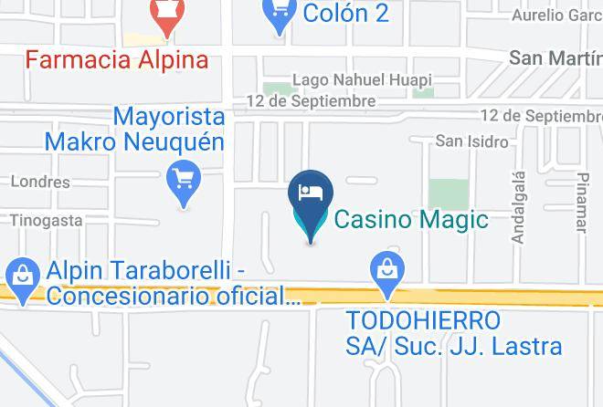 Confluencia - Casino Magic Hotel & Casino Maps