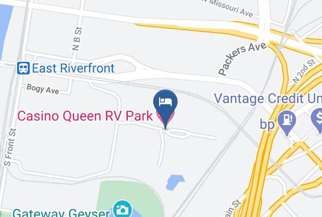 St Clair - Casino Queen Rv Park Maps