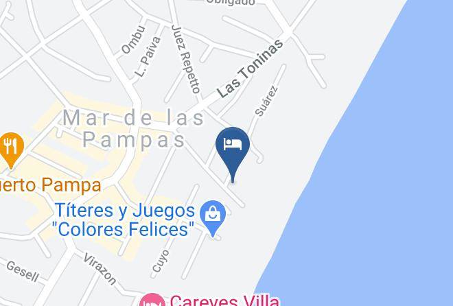 Villa Gesell - Casiopea Mdpampas Maps