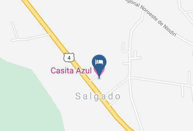 Nindiri - Casita Azul Maps