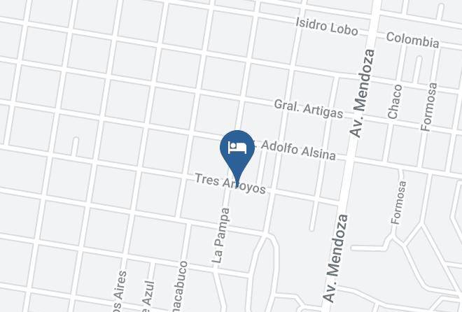 General Roca - Casita Calma Maps