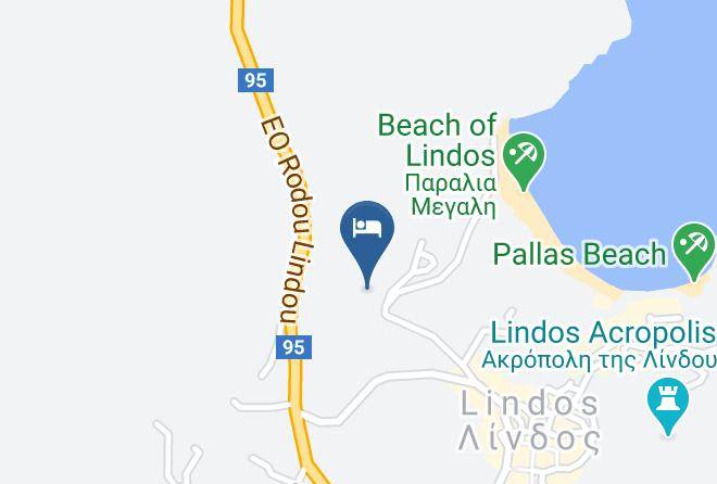 Dodecanese - Casita Casita Lindos Maps
