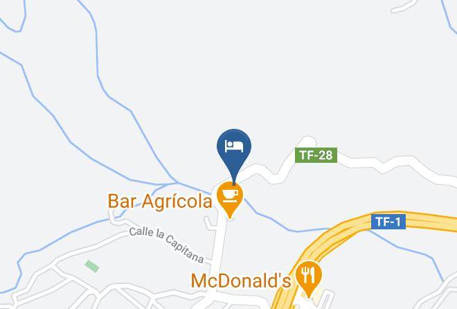Santa Cruz De Tenerife - Casita De Estrella Maps