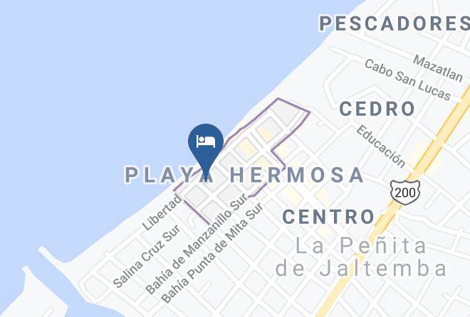 Compostela - Casita De La Penita Maps