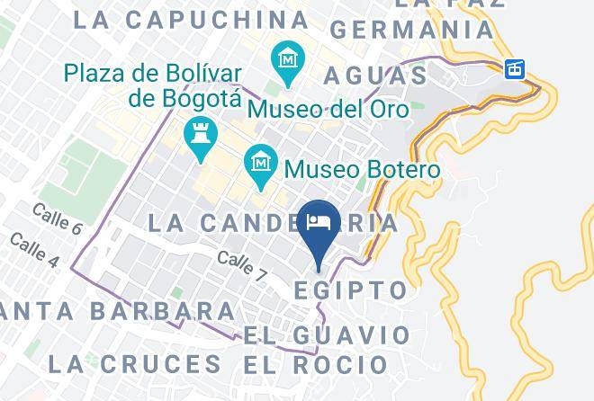Bogota - Casita De Piedra Maps