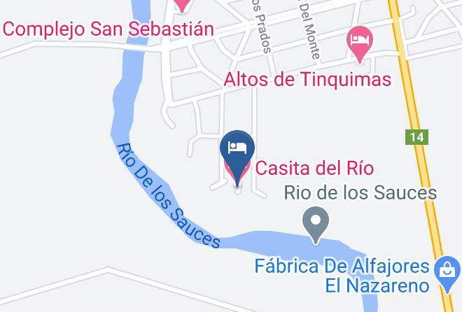 San Alberto Department - Casita Del Rio Maps