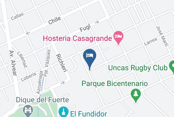 Tandil Partido - Casita Linda Maps