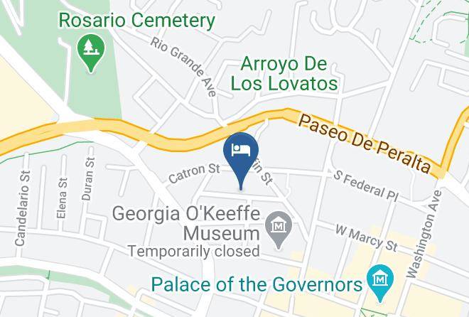 Santa Fe - Casita Madera Maps