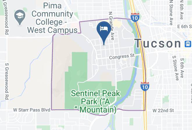 Pima - Casita Menlo Park Maps