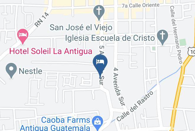 Antigua Guatemala - Casita Santiago Maps