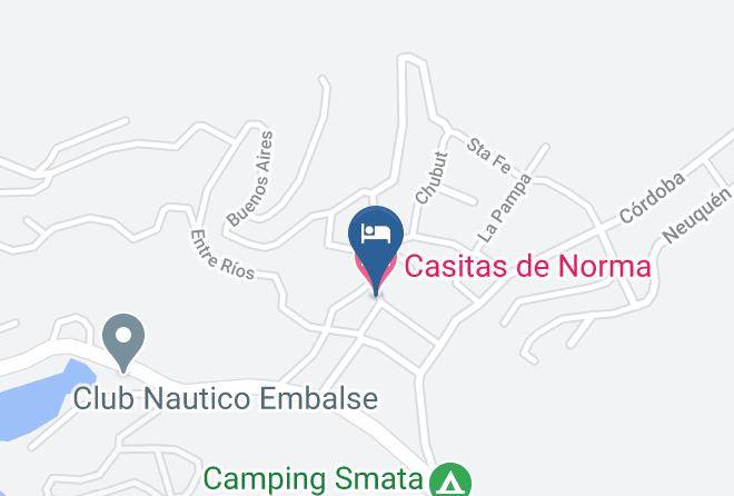Calamuchita Department - Casitas De Norma Maps