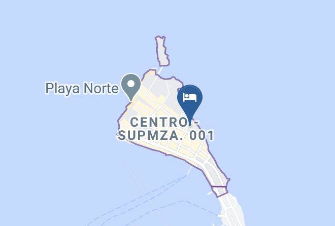 Isla Mujeres - Casitas De Paloma Maps