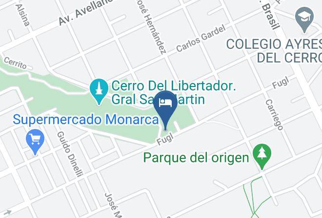 Tandil Partido - Casitas Del Penon Maps