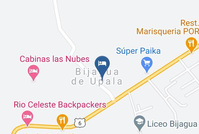 Upala - Casitas Del Rio Maps