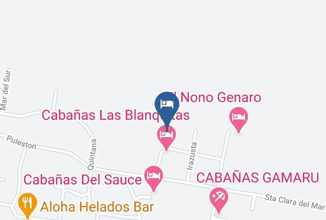 Monte Hermoso - Casitas Del Sauce Grande Maps