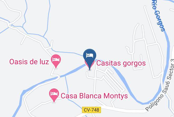 Alicante - Casitas Gorgos Maps
