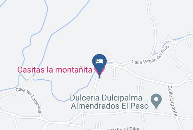 Santa Cruz De Tenerife - Casitas La Montanita Maps