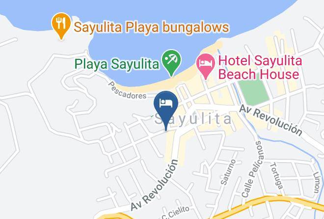 Bahia De Banderas - Casitas Tortugas Maps