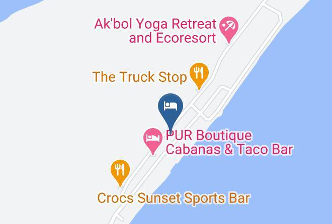 Belize - Casitas Tres Cocos Maps