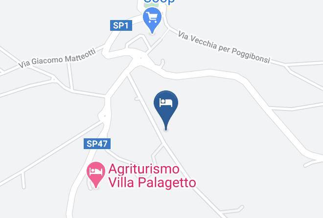 Siena - Casolar Del Pellegrino Maps