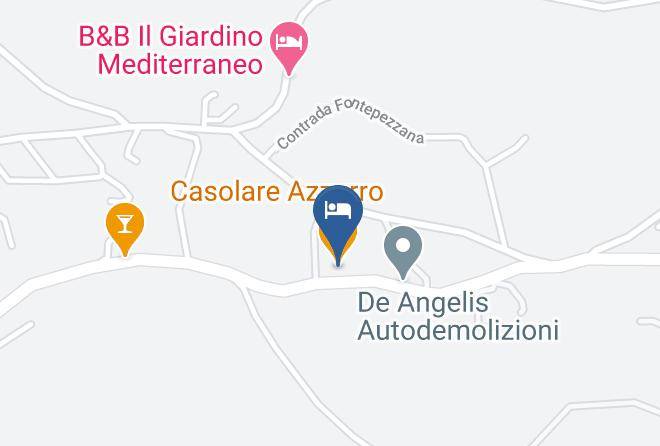 Ascoli Piceno - Casolare Azzurro Maps