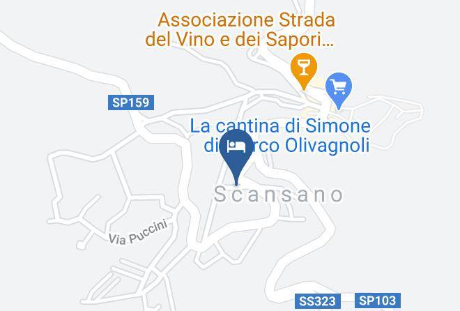 Grosseto - Casolare San Salvatore Scansano Maps