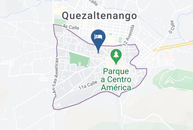 Quetzaltenango - Casolia Hotel Y Restaurante Maps