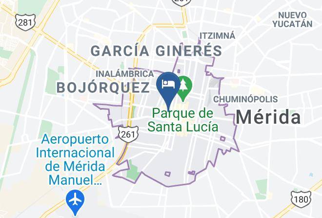 Merida - Casona 61 By Guruhotel Maps