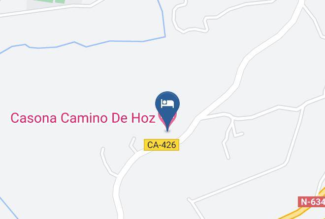 Hoz De Anero - Casona Camino De Hoz Maps