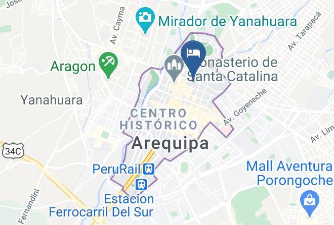 Arequipa - Casona De Asis Maps