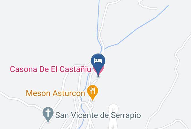 Casona De El Castaniu Map