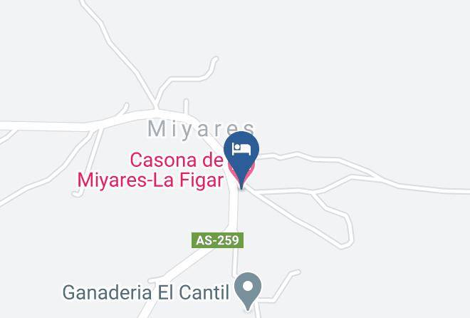 Asturias - Casona De Miyares La Figar Maps