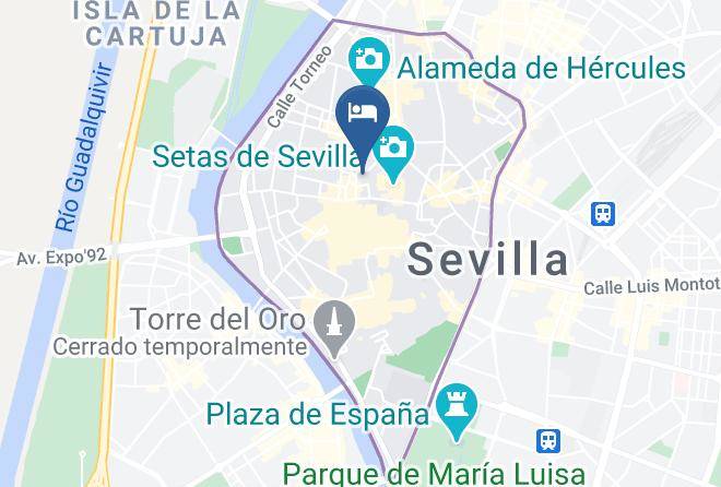 Seville - Casona De San Andres Maps