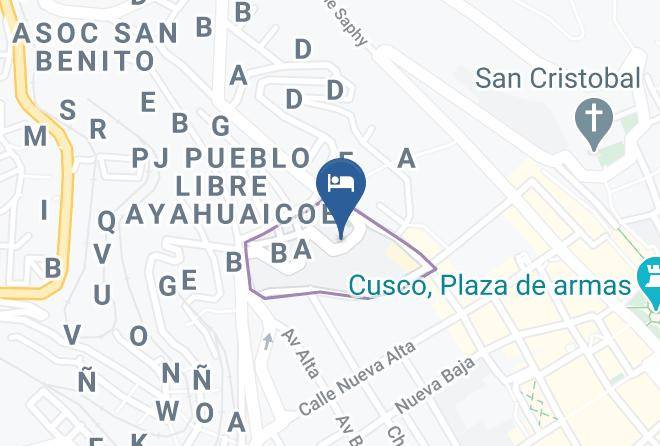 Casona De Santa Ana Map