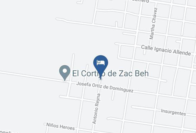 Benito Juarez - Casona Del Sol Maps