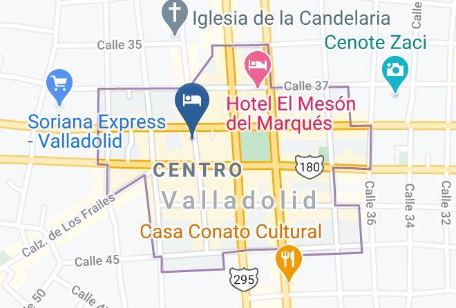 Valladolid - Casona El Negro Aguilar Maps