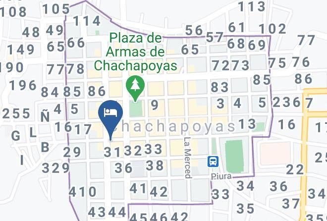 Chachapoyas - Casona El Triunfo Hotel Maps