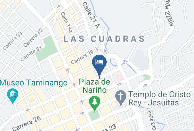 Pasto - Casona Hotel Maps