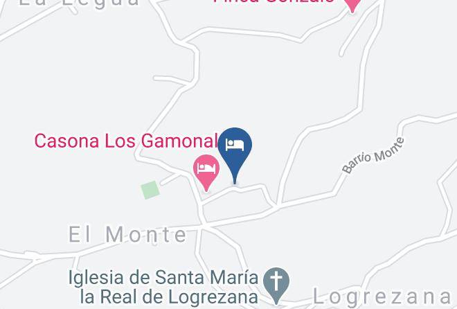 Asturias - Casona Los Gamonales Maps