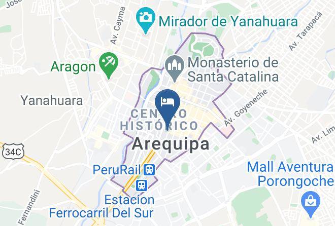 Arequipa - Casona Moya Maps