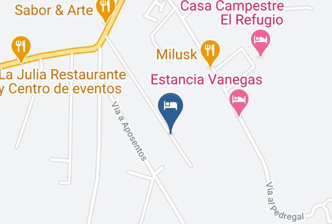 Casona Muiska Map