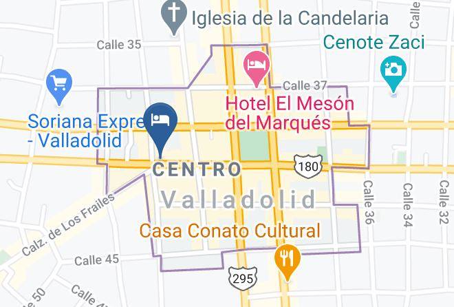 Valladolid - Casona Oox Maps