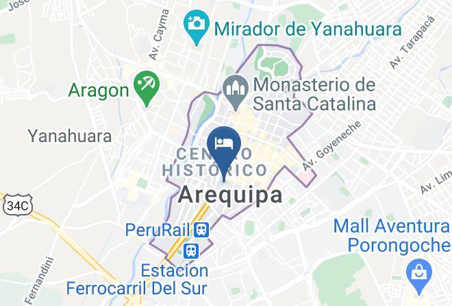 Arequipa - Casona Plaza Hotel Colonial Maps