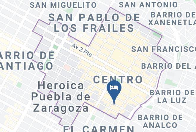 Heroica Puebla De Zaragoza Puebla - Casona San Antonio Maps