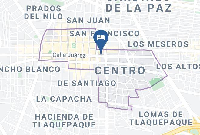 Tlaquepaque - Hotel Casona Tlaquepaque Maps