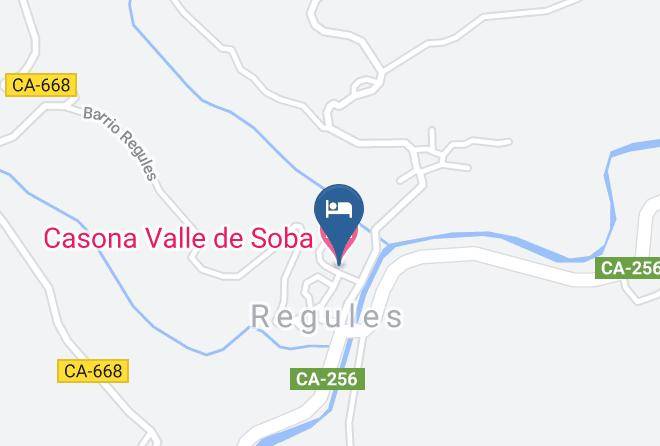 Veguilla - Casona Valle De Soba Maps